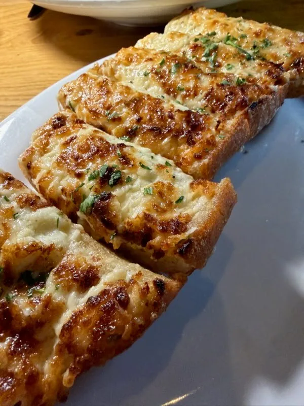 "The Fish Market" Cheesy Garlic Bread at Stella