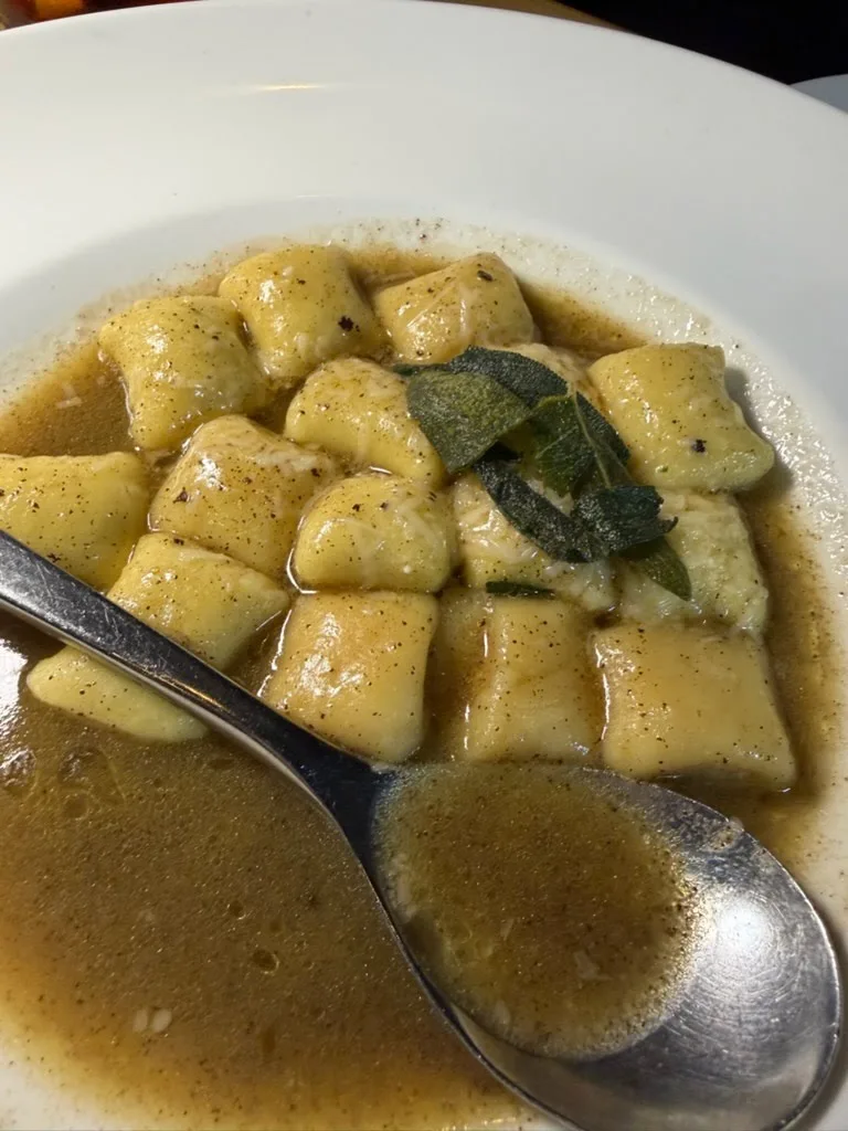 Truffle Stuffed Gnocchi at Stella