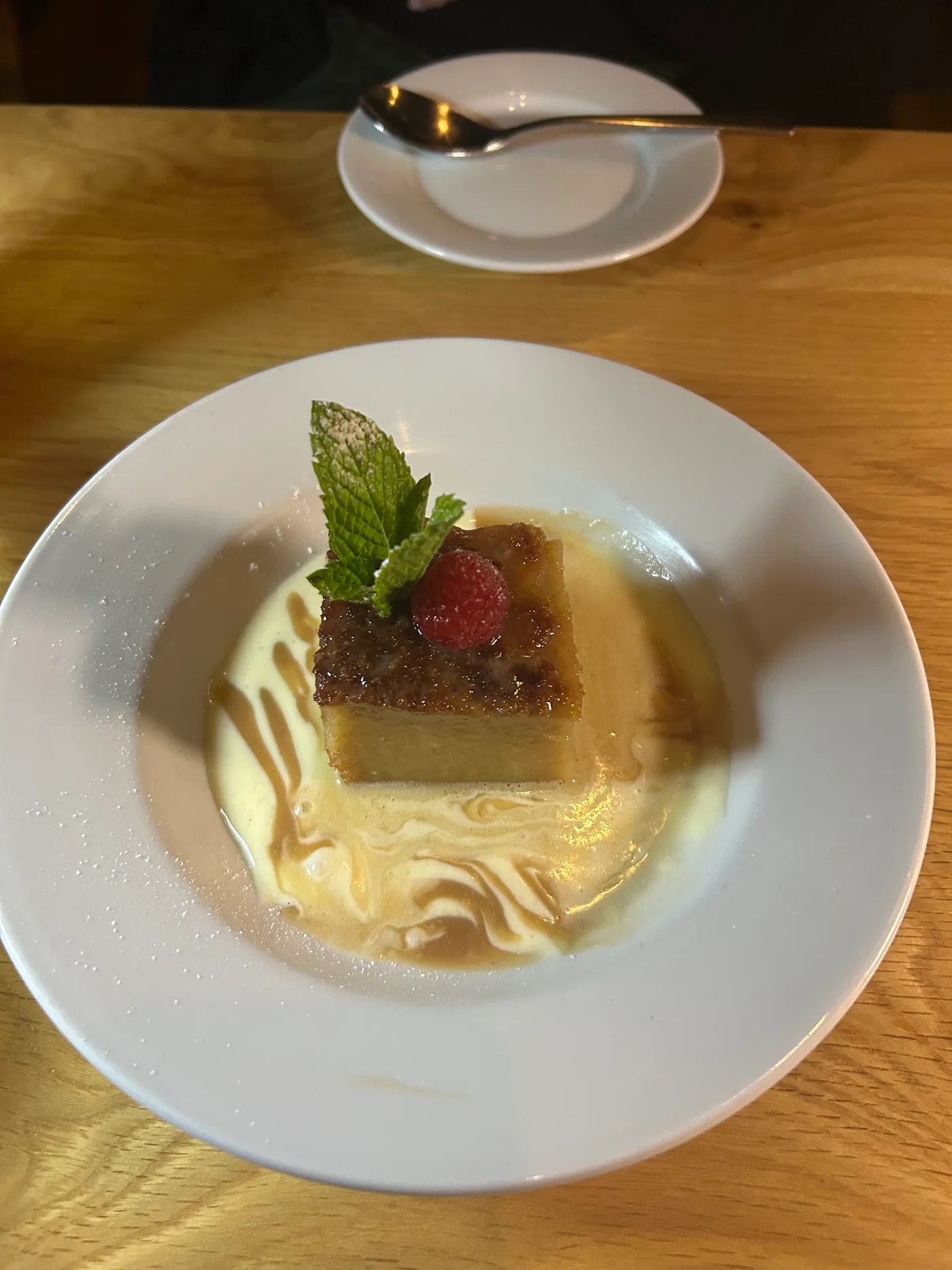 Bread Pudding at Stella