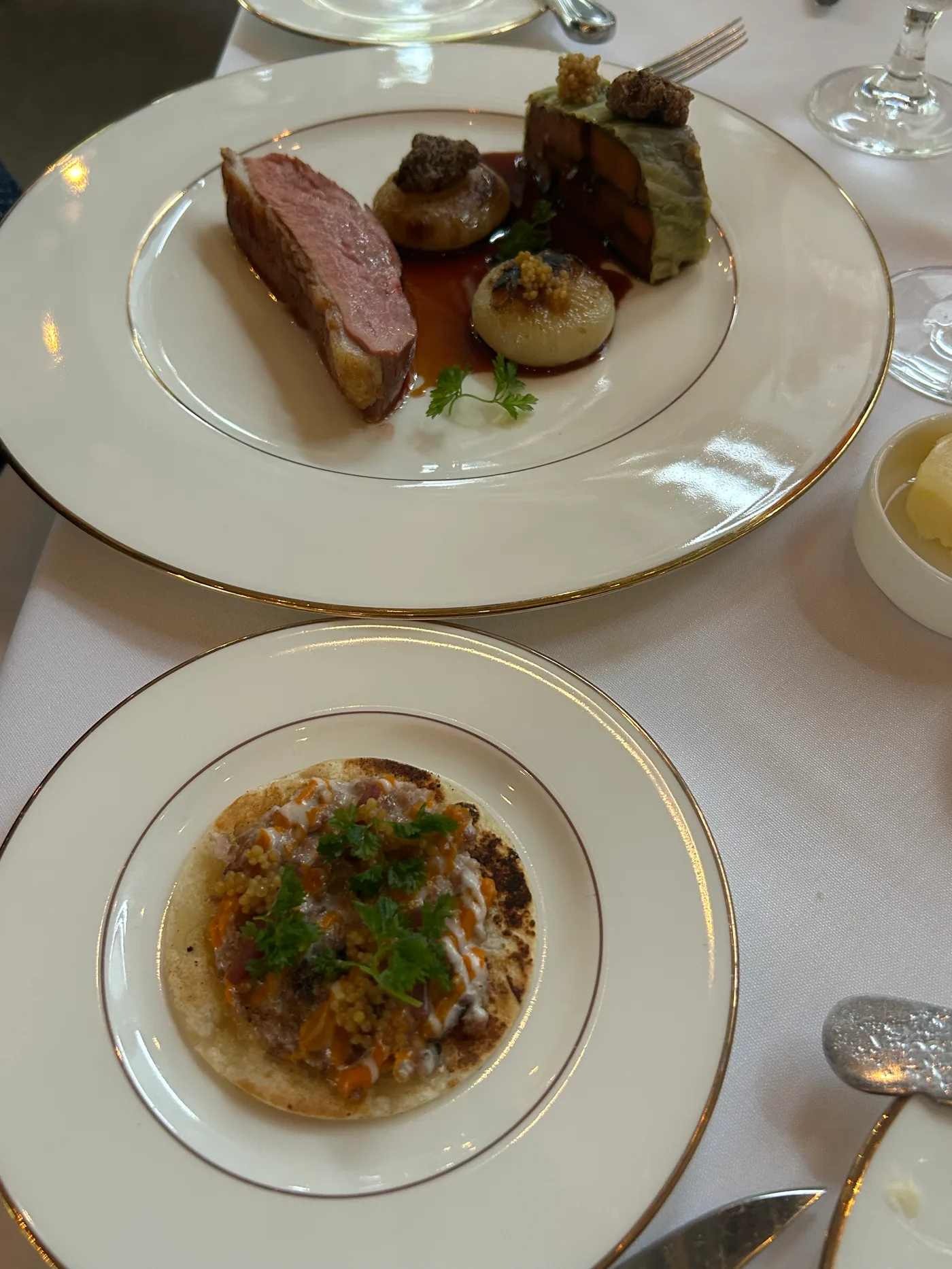 Dry-Aged Duck Breast at The Village Pub