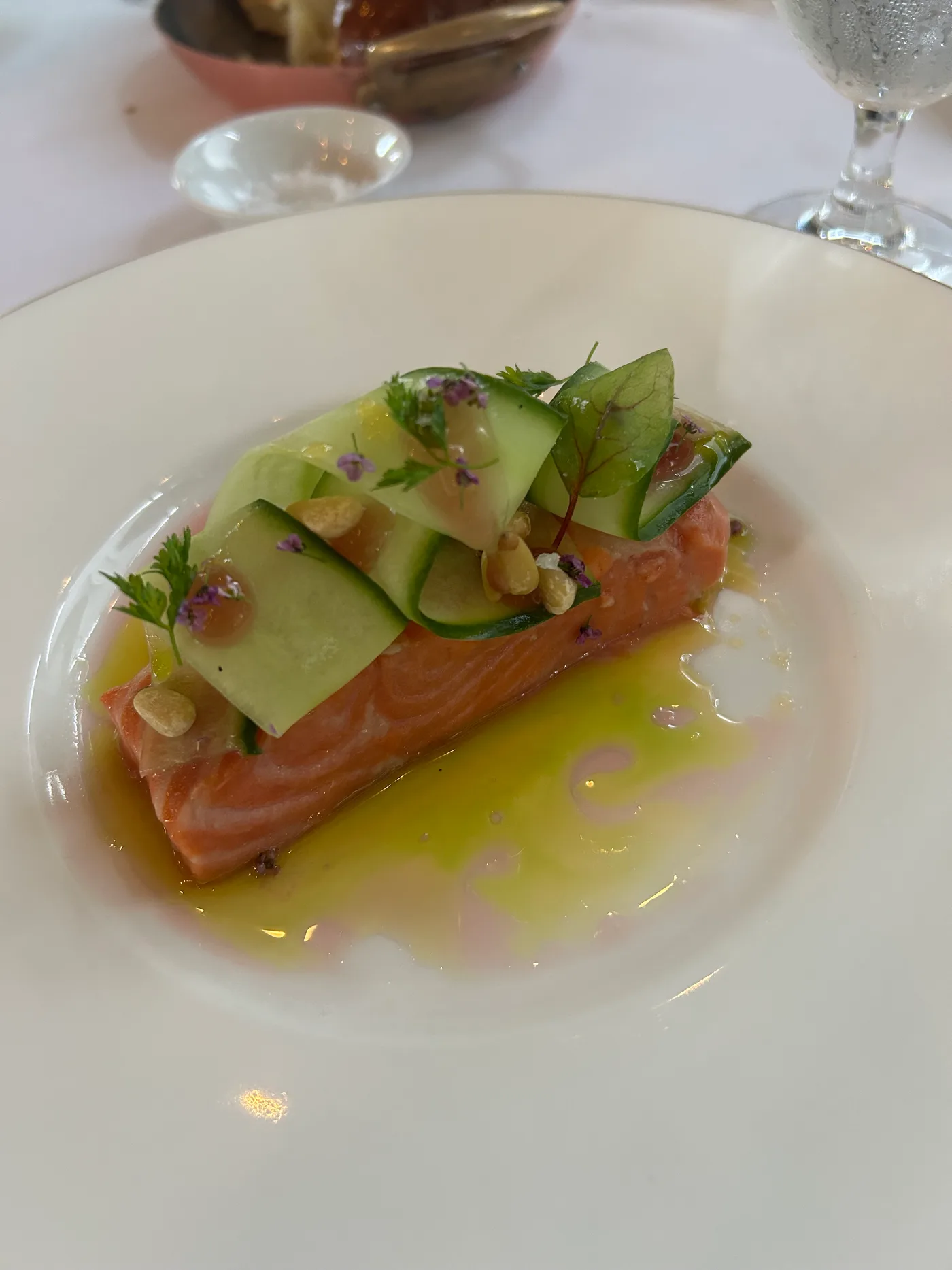 Trout Escabeche at The Village Pub