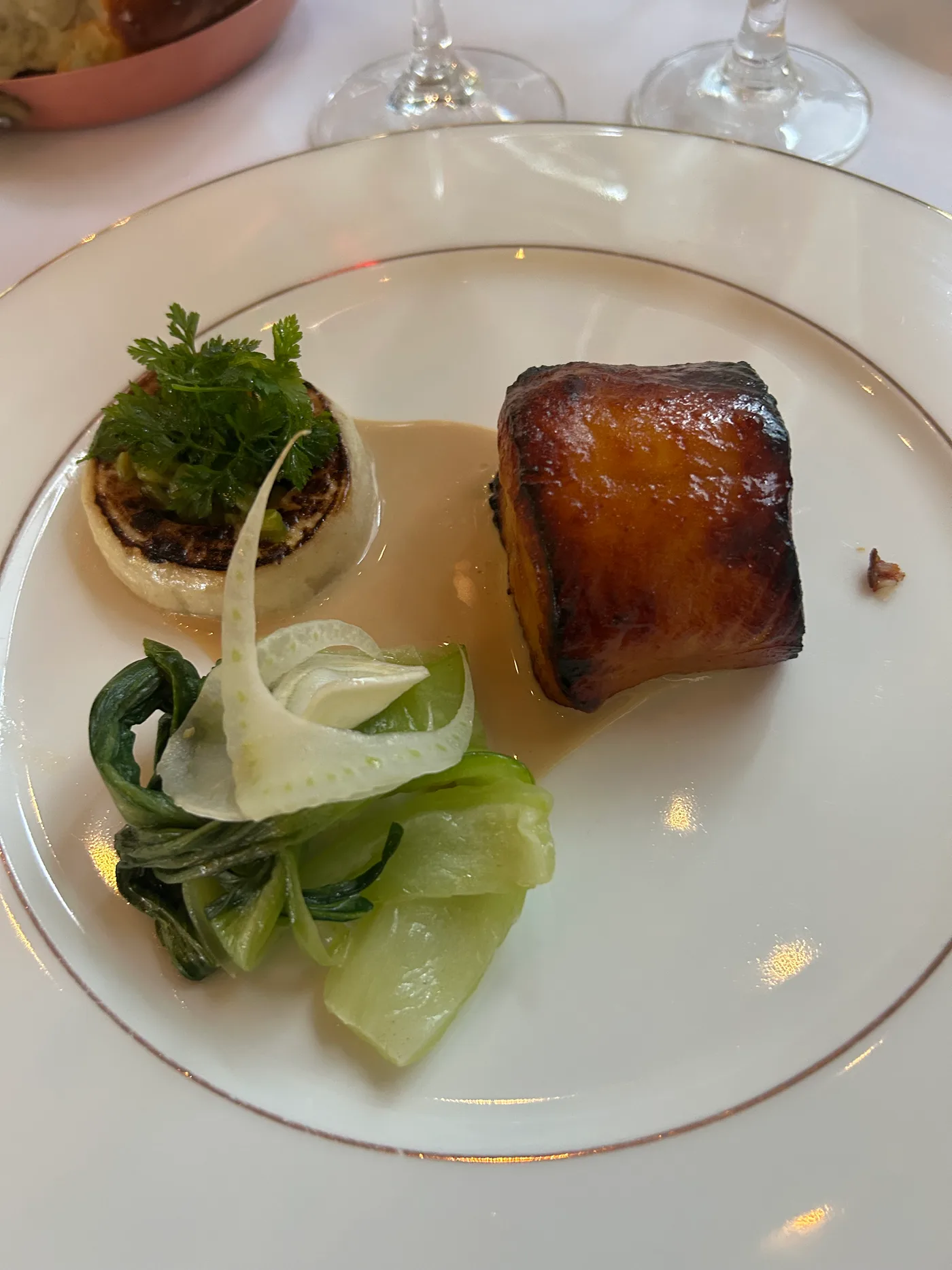 Caramelized Black Cod at The Village Pub